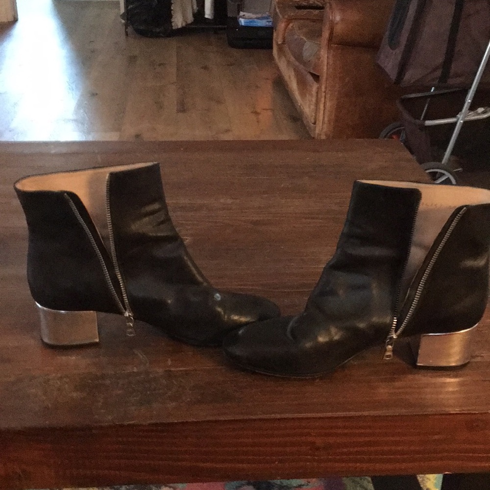 Dries Van noten black boots 381/2